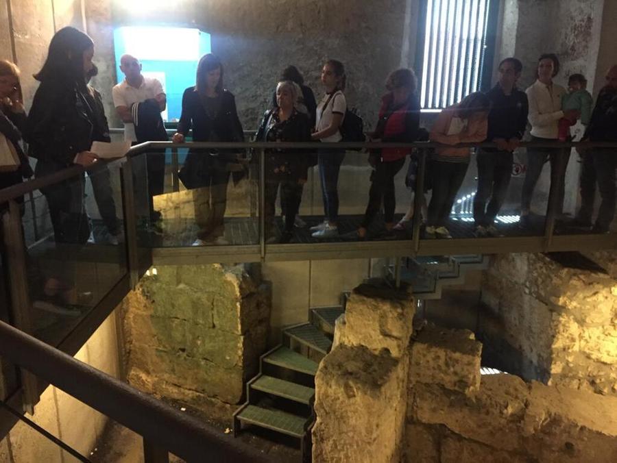 Gli scavi di Sant’Eulalia  come un palcoscenico