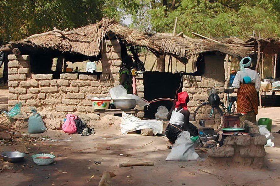 Un villaggio in Burkina Faso (foto Pixabay)