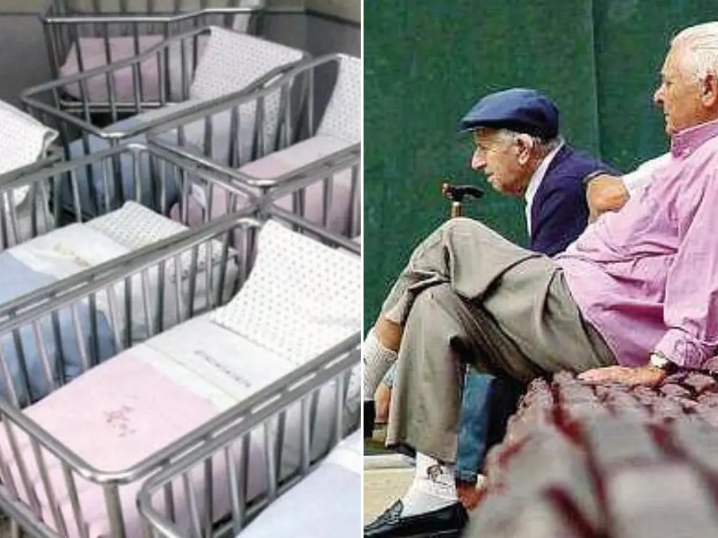 In Sardegna sempre più anziani e culle vuote