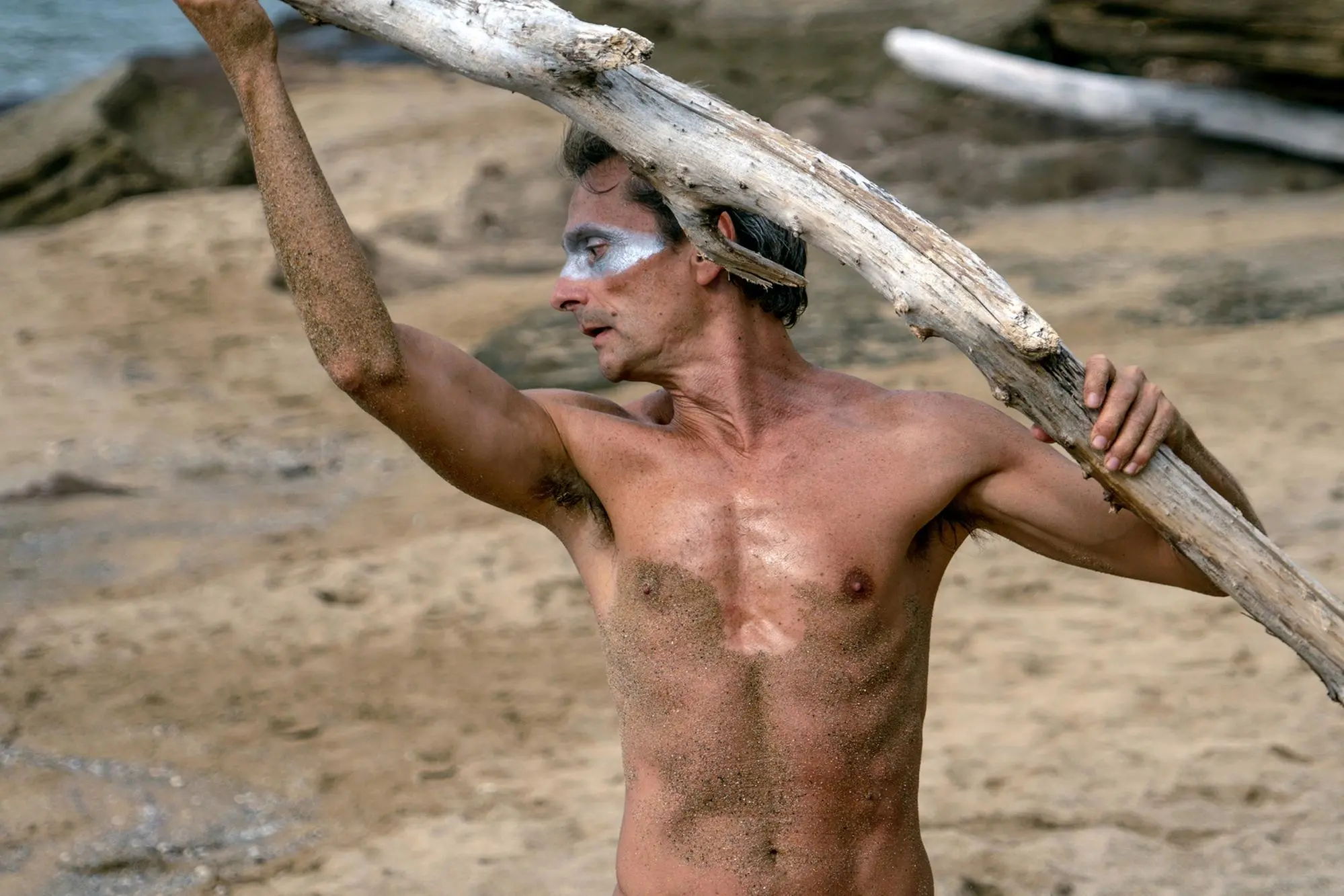 Una performance di Dario La Stella (foto Agart)