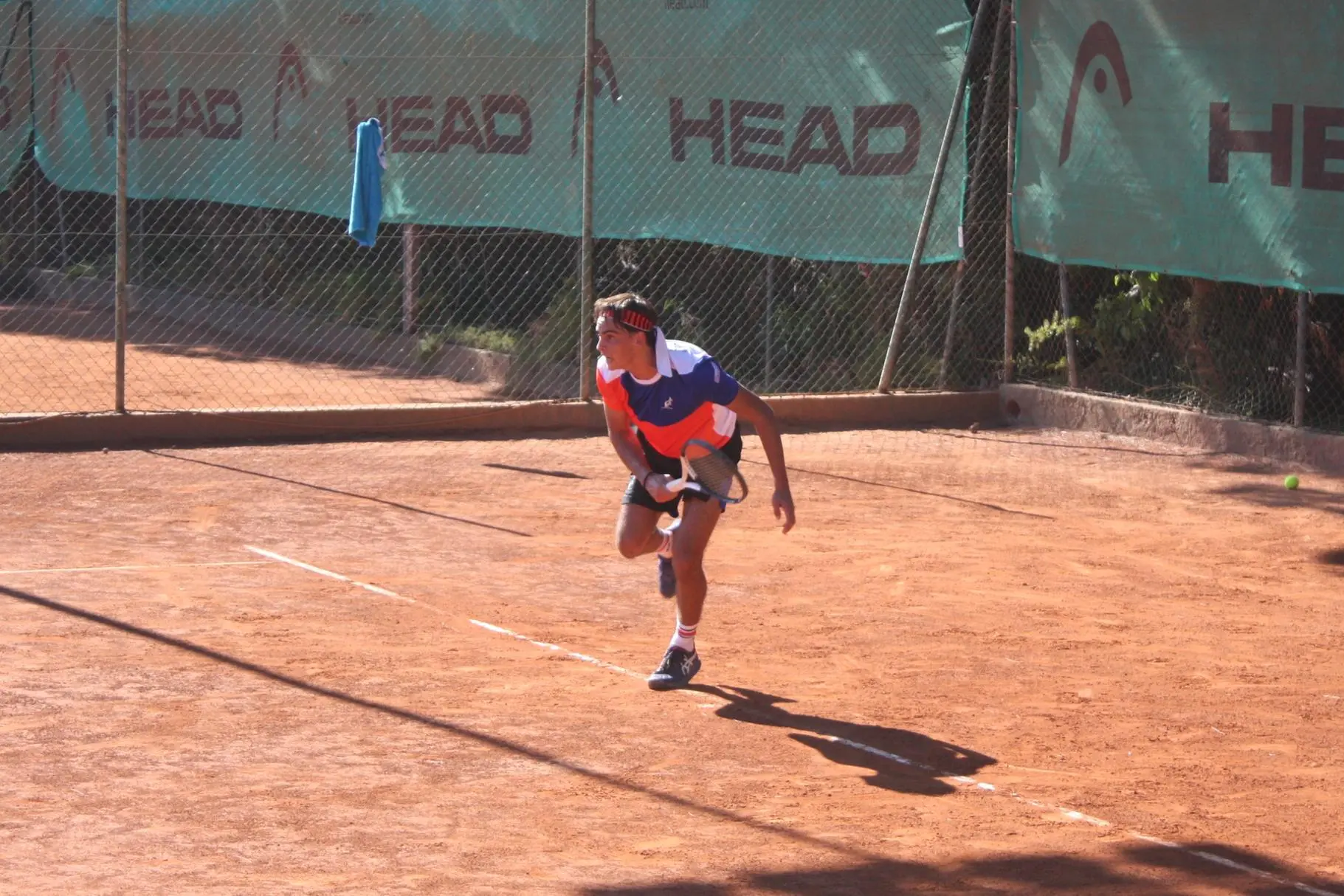 Il tennista algherese Lorenzo Carboni (foto concessa)