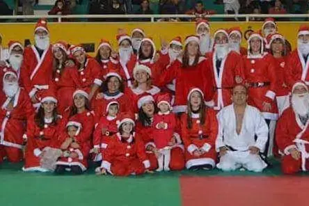 Il Kan Judo Olbia festeggia il Natale col trofeo Baby Ippon