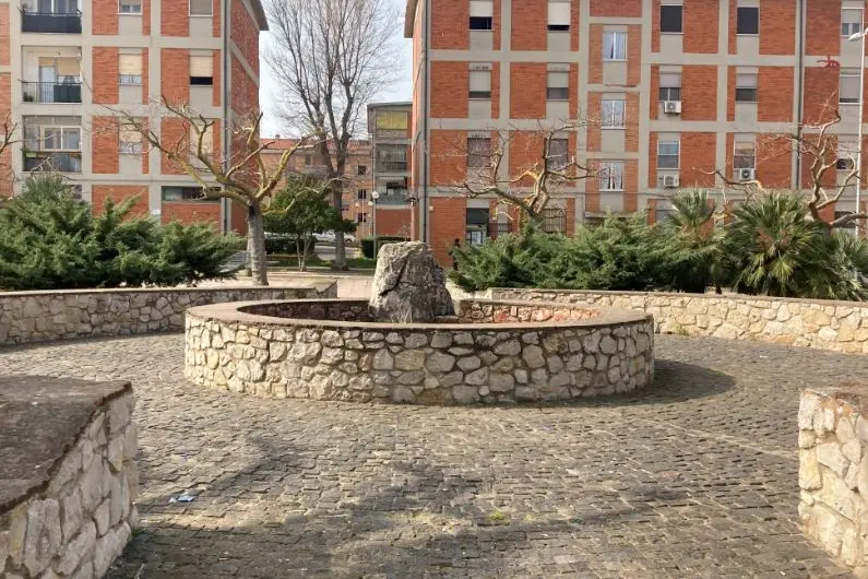 Quartiere Satellite di Porto Torres, con alloggi popolari (foto Pala)
