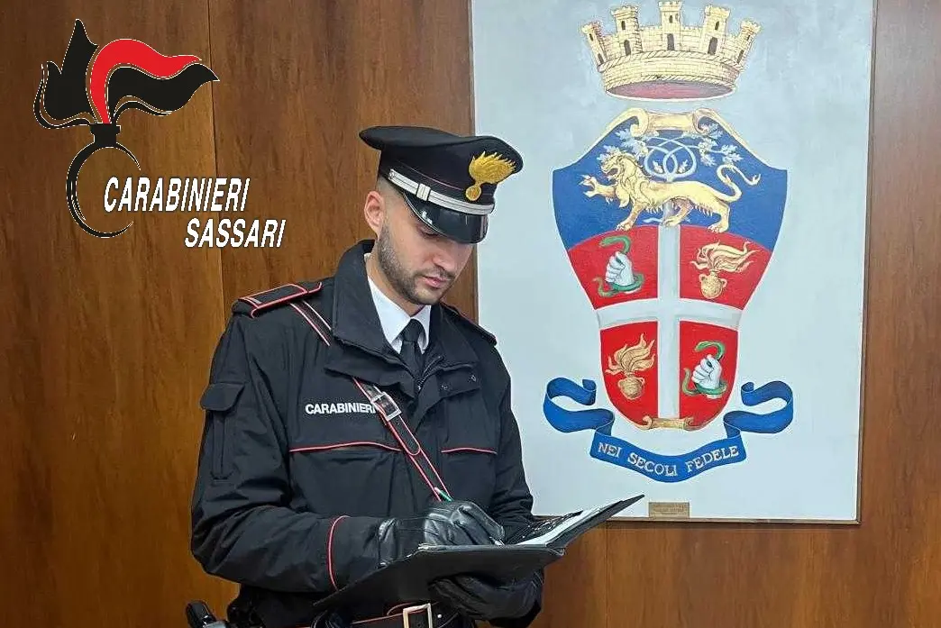 Un carabiniere in servizio (Foto dell'Arma)