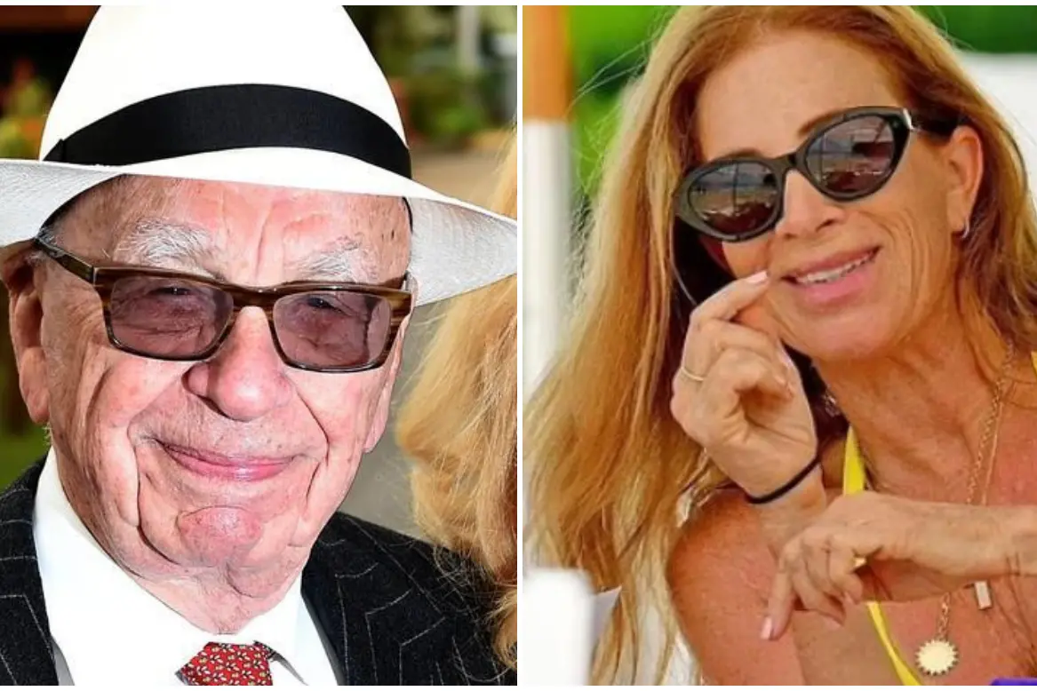 Rupert Murdoch e Anne-Leslie Smith