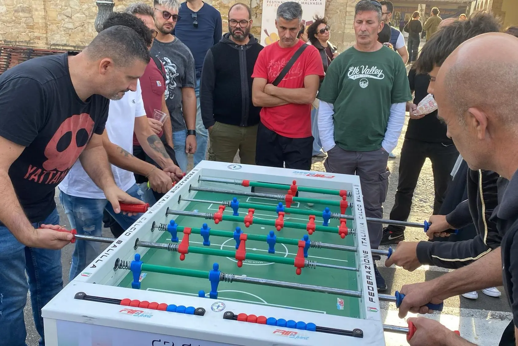 Una fase del torneo (foto Serreli)