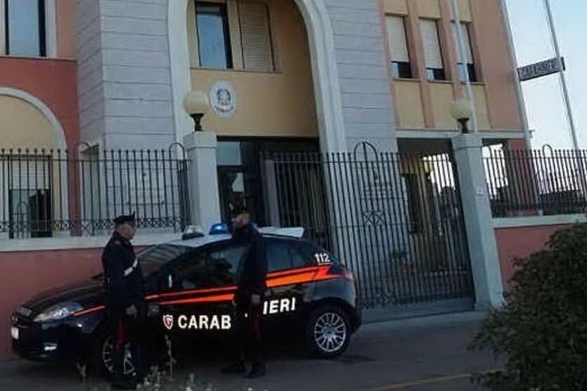 La caserma (Foto Carabinieri)
