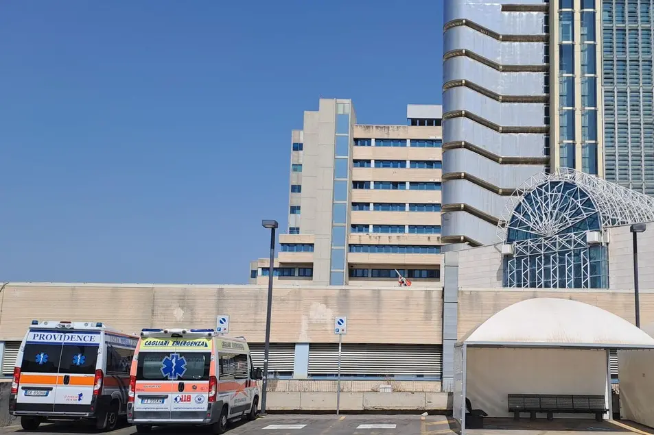 L'ospedale Brotzu di Cagliari