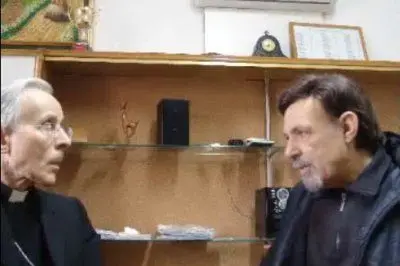 Monsignor Sanna e don Usai