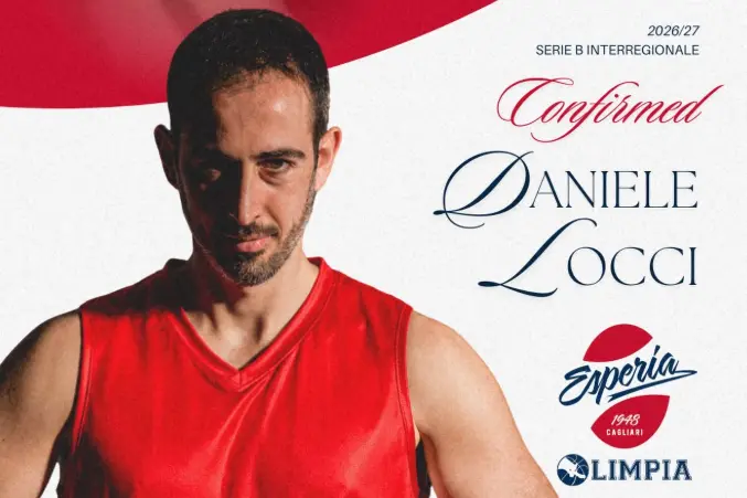 Daniele Locci, capitano dell'Esperia