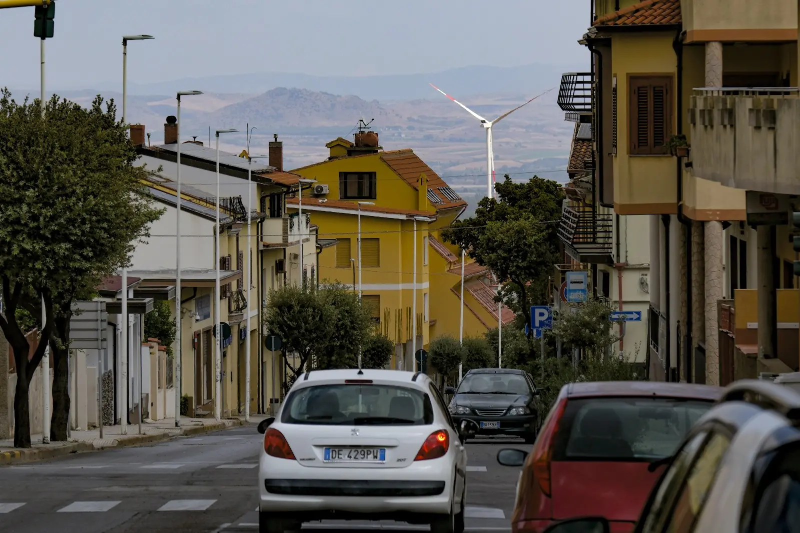 La prima pala a Santu Miali (Foto: Pintore)