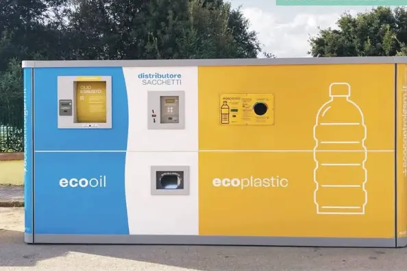 Le isole ecologiche a Ittiri (foto concessa)