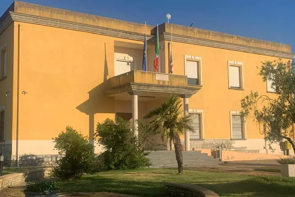 Il municipio di Simala (foto concessa)