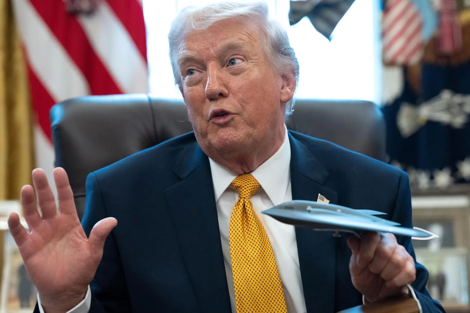 Donald Trump (foto Ansa/Epa)