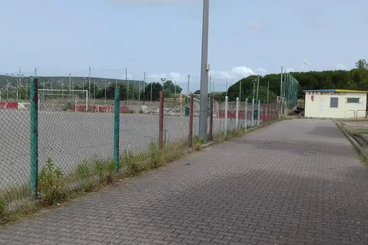 L'impianto sportivo intitolato a Beppe Rampini (L'Unione Sarda - Scano)
