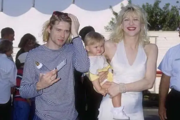 Kurt Cobain e Courtney Love