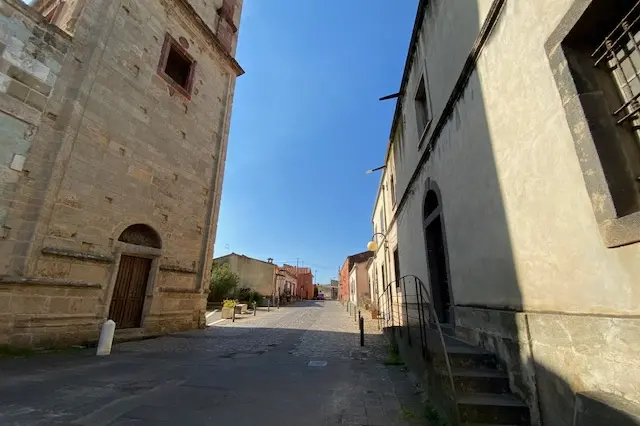 Il centro storico di San Vero Milis (foto Pinna)