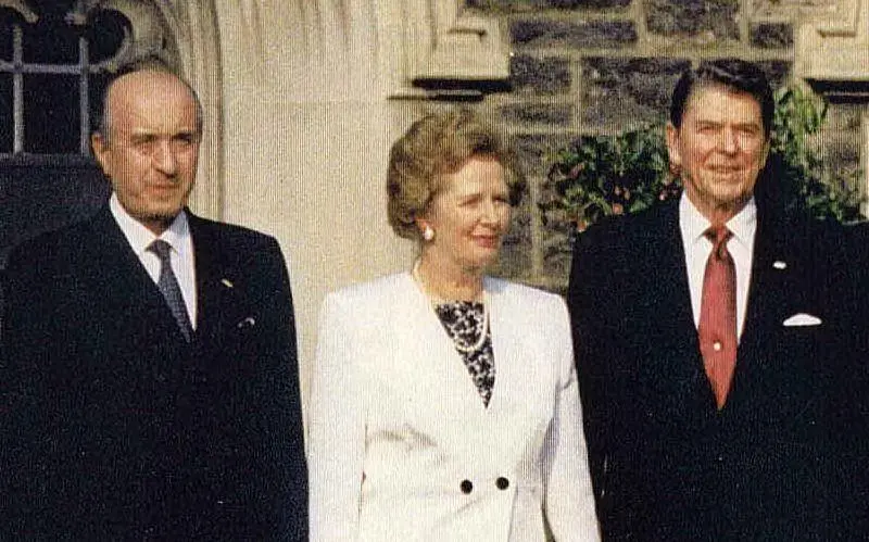 Tra Reagan e Ciriaco De Mita