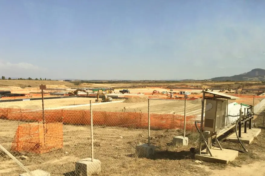 Le aree industriali sottoposte a bonifica (foto Pala)