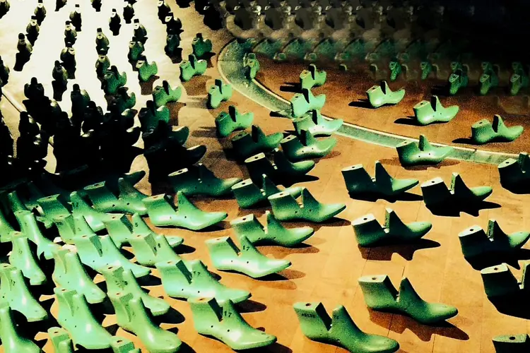 L'opera "Senza" a Castelsardo (foto concessa)