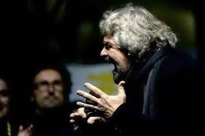 Beppe Grillo (Archivio L'Unione Sarda)