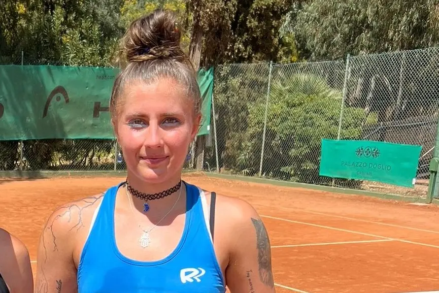 La tennista romena Andreea Prisacariu (foto Antonio Burruni)