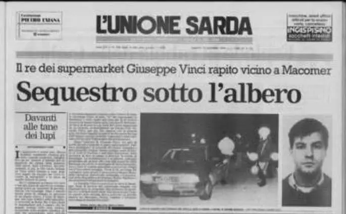 #AccaddeOggi: 9 dicembre 1994, il sequestro di Giuseppe Vinci
