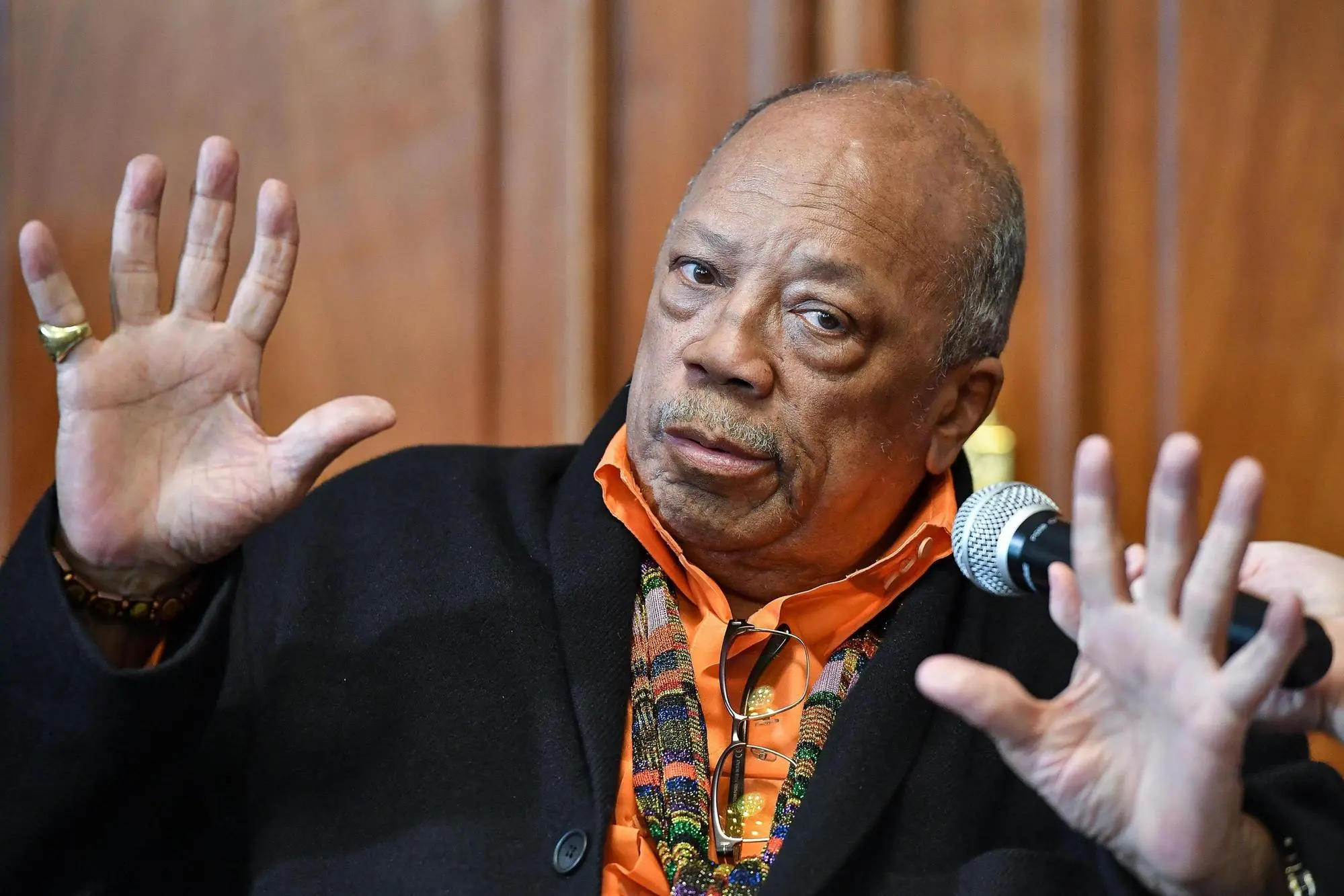 Quincy Jones (foto Ansa)