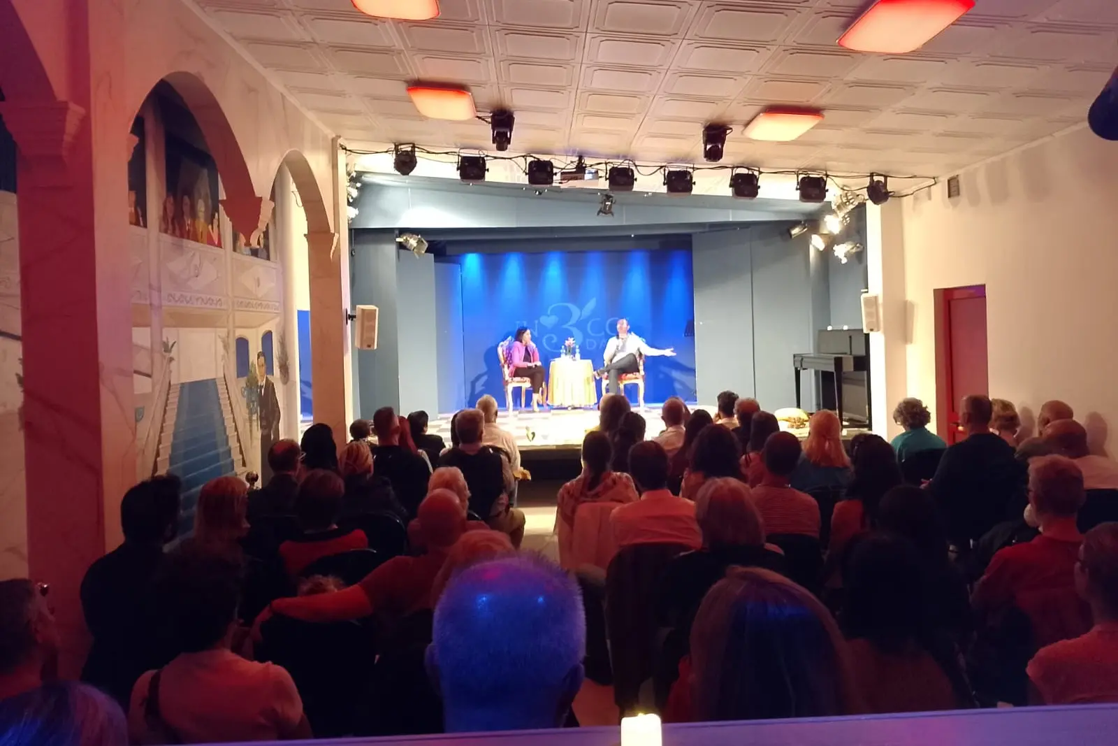 Lo spettacolo al Teatro Houdini di Cagliari (Foto Steve Minnei)