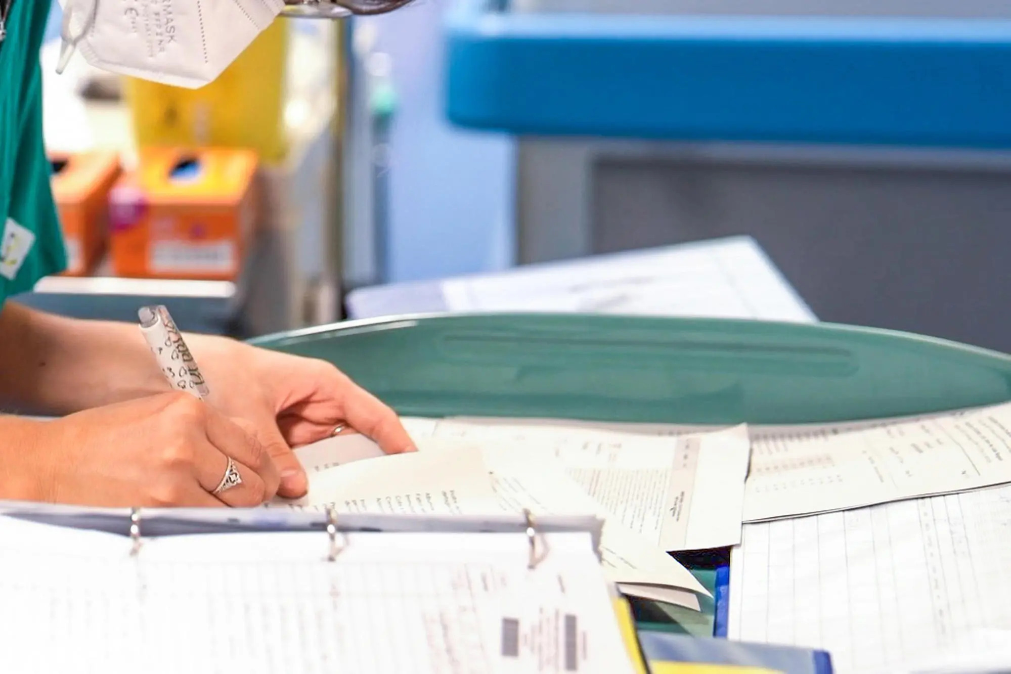 Un medico in ospedale