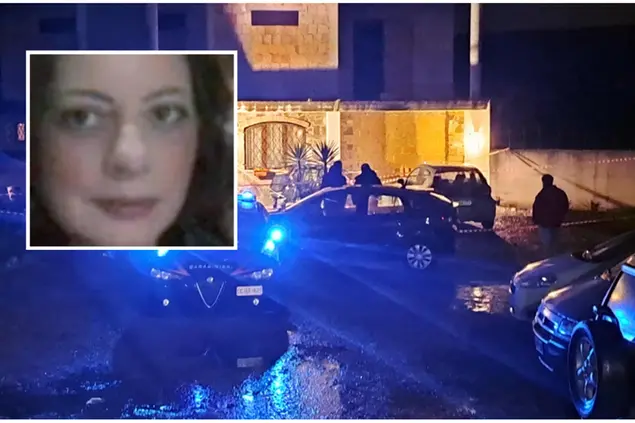 Il luogo dell'attentato, nel riquadro la vittima (Ansa)