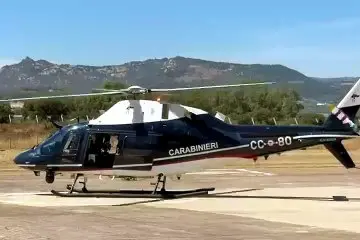 Olbia, il nuovo elicottero dei carabinieri che scova le piantagioni di cannabis