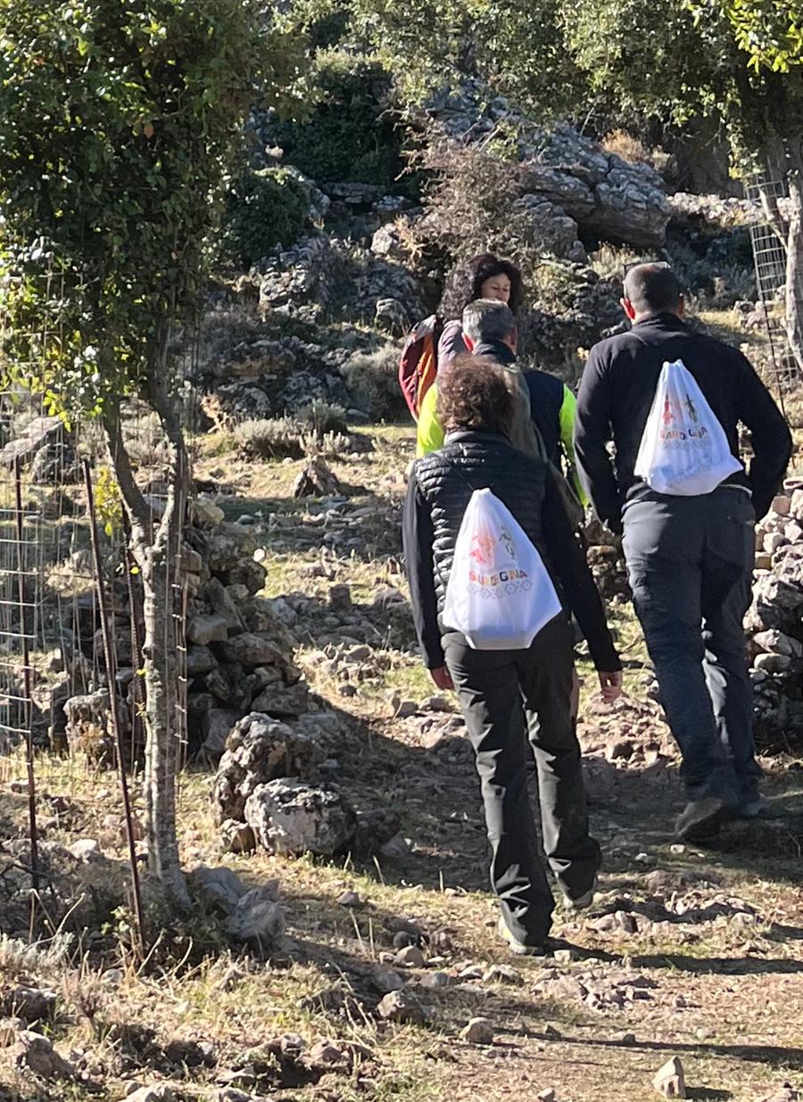 I caminadores alla scoperta di Orgosolo