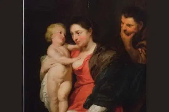 La "Sacra famiglia" di Rubens sottratta al gallerista cagliaritano