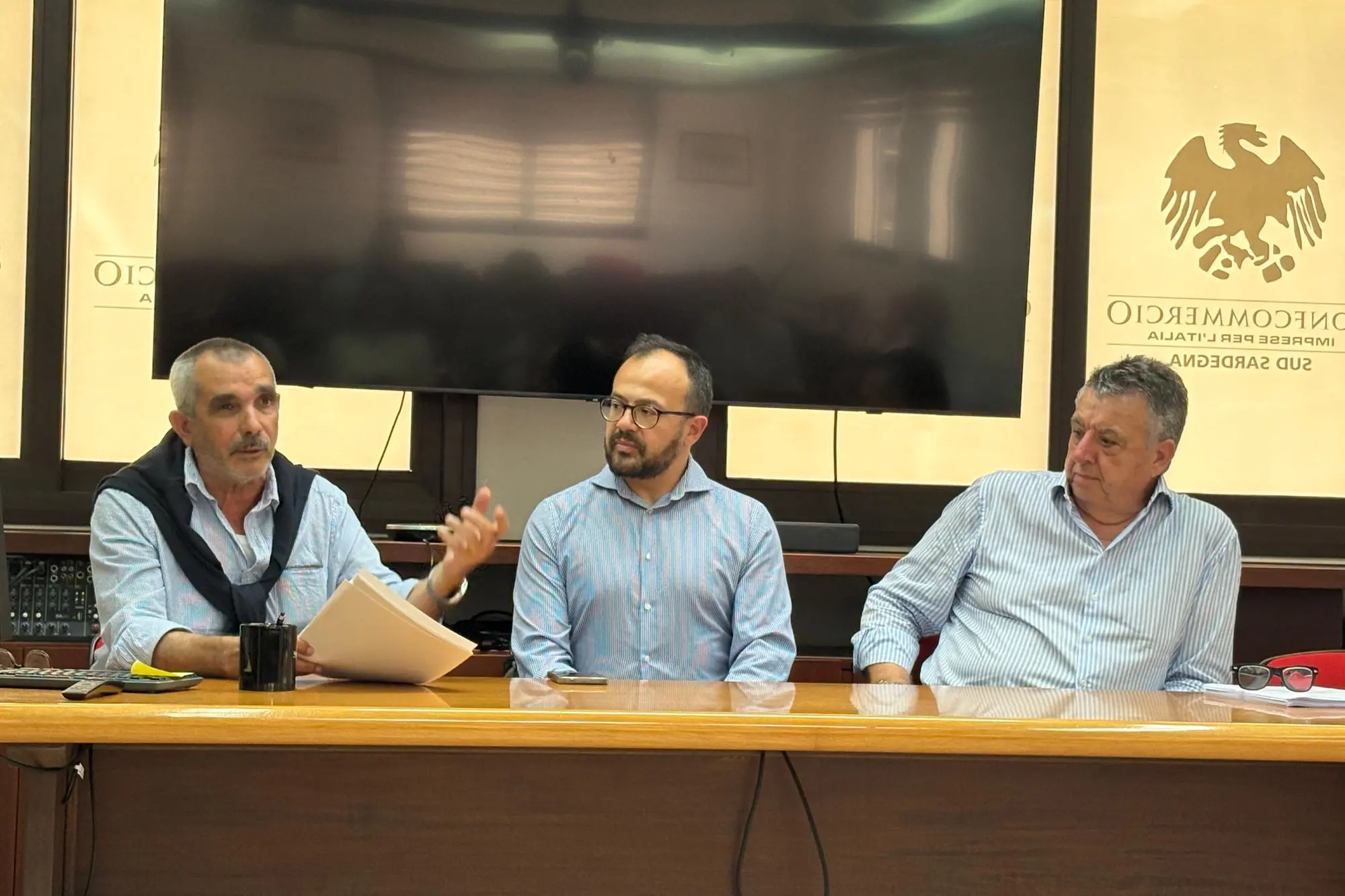 La conferenza stampa