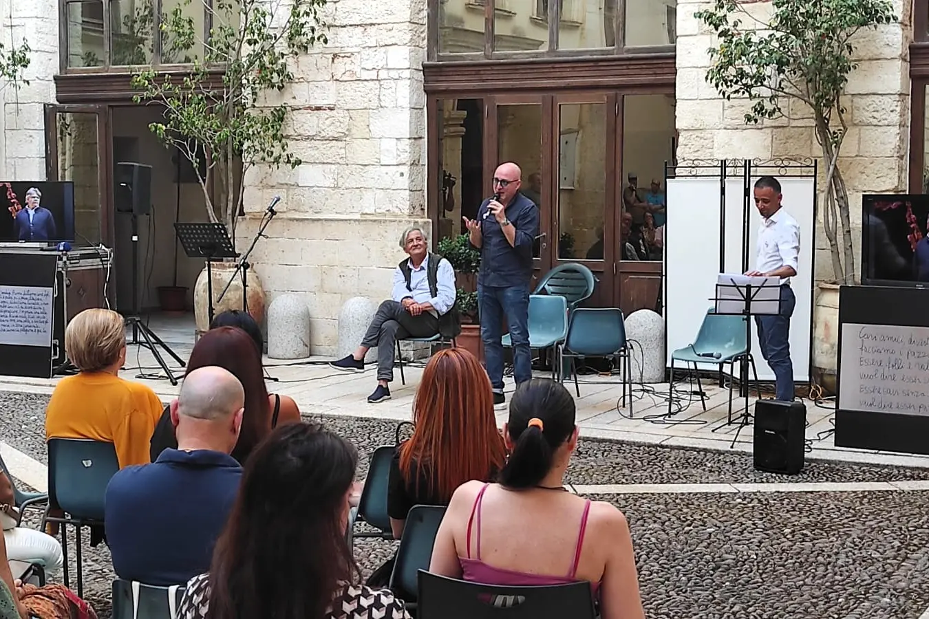La presentazione dell'associazione culturale Carlo Valle (foto G. Marras)