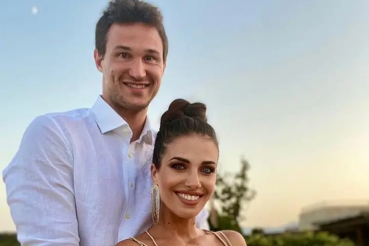 Eleonora Boi col marito Danilo Gallinari (foto da Instagram)