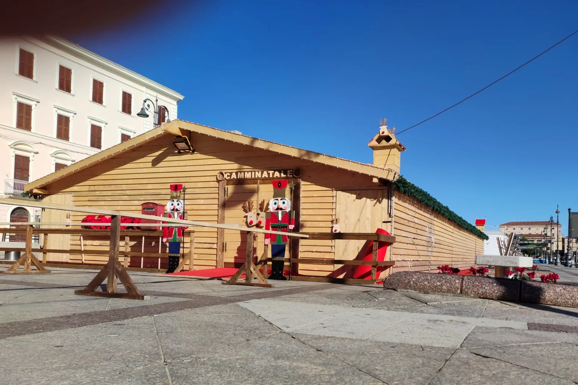 La Casa di Babbo Natale realizzata nel 2021 e 2022 (foto Ronchi)
