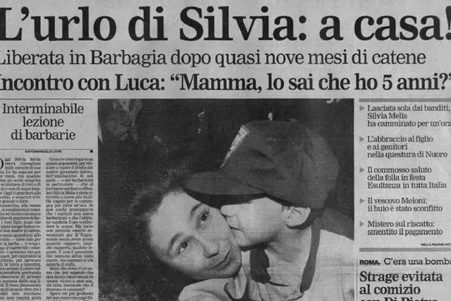 Silvia Melis libera dopo 265 giorni