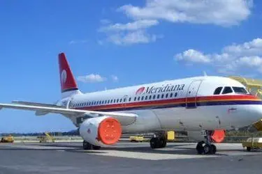 Un aereo Meridiana Fly