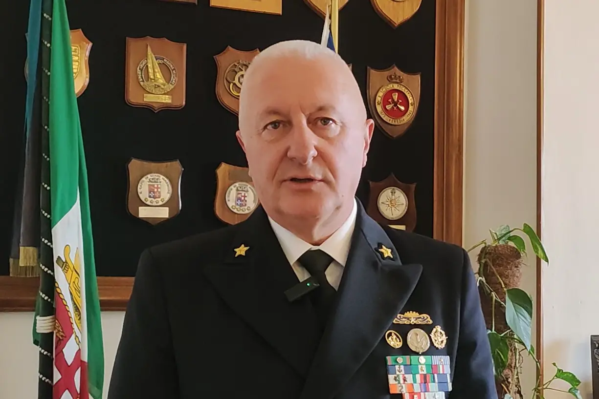 Ammiraglio di divisione, Enrico Pacioni (Foto Ronchi).