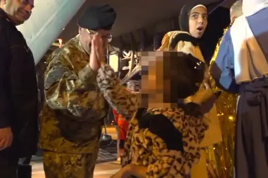 L'Italia accoglie un nuovo gruppo di minori palestinesi