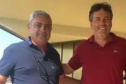 Aldo Fiori e Stefano Bonaccorso (foto L'Unione Sarda - Sanna)
