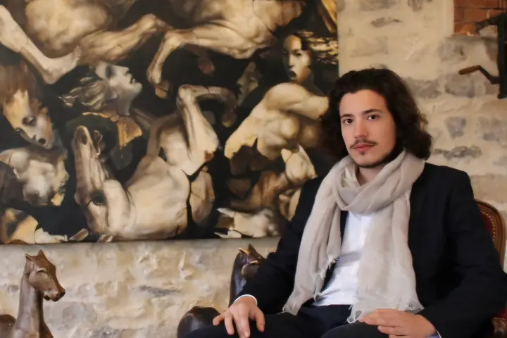 L'artista Jacopo Scassellati (foto concessa)