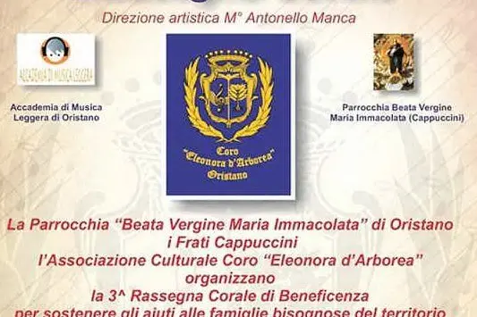 La locandina della manifestazione
