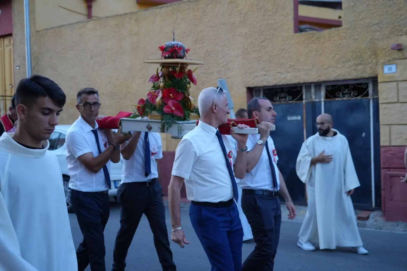 La processione di Santo Stefano (foto d'archivio)