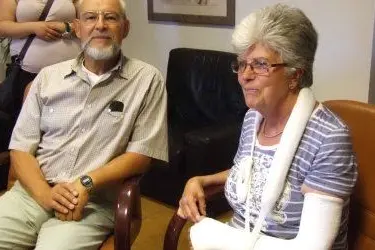 La coppia di turisti tedeschi aggredita a Paulilatino l'8 maggio scorso