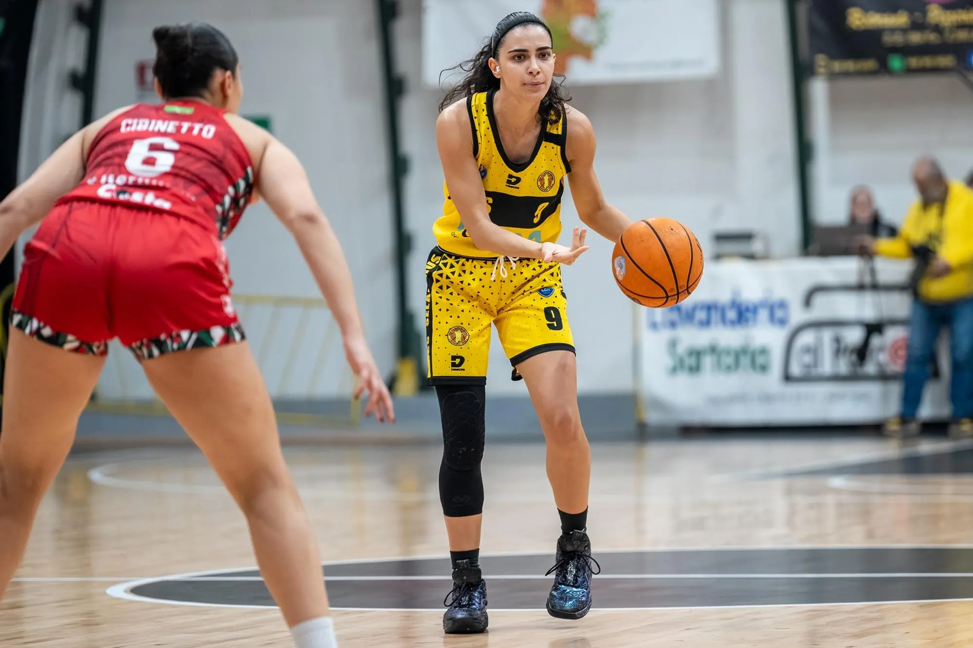 Samira Berrad, play della Nuova Icom Selargius (Cicotto)