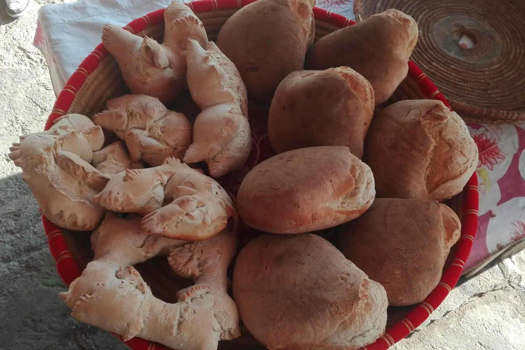 Il pane tipico di Pompu (foto concessa)