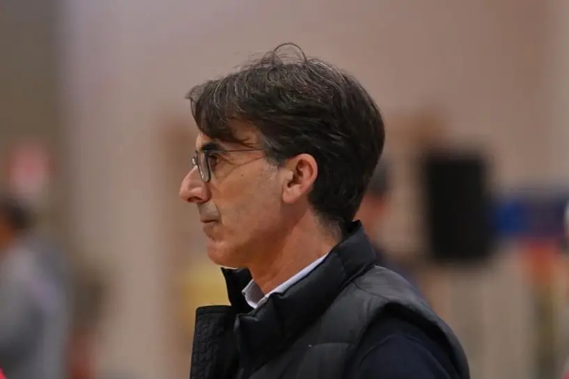 Il coach del Cus Cagliari, Federico Xaxa (foto Andrea Chiaramida)
